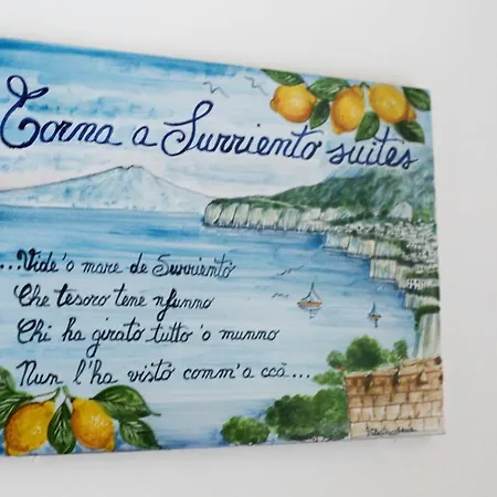 Torna A Surriento Alojamento de Acomodação e Pequeno-almoço 4*